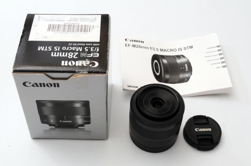 キヤノン EFレンズEF-M28mm F3.5 マクロ IS STM 中古カメラ